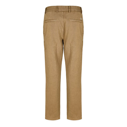 Medium Beige - Back - Boss Mens Kane Straight Trousers
