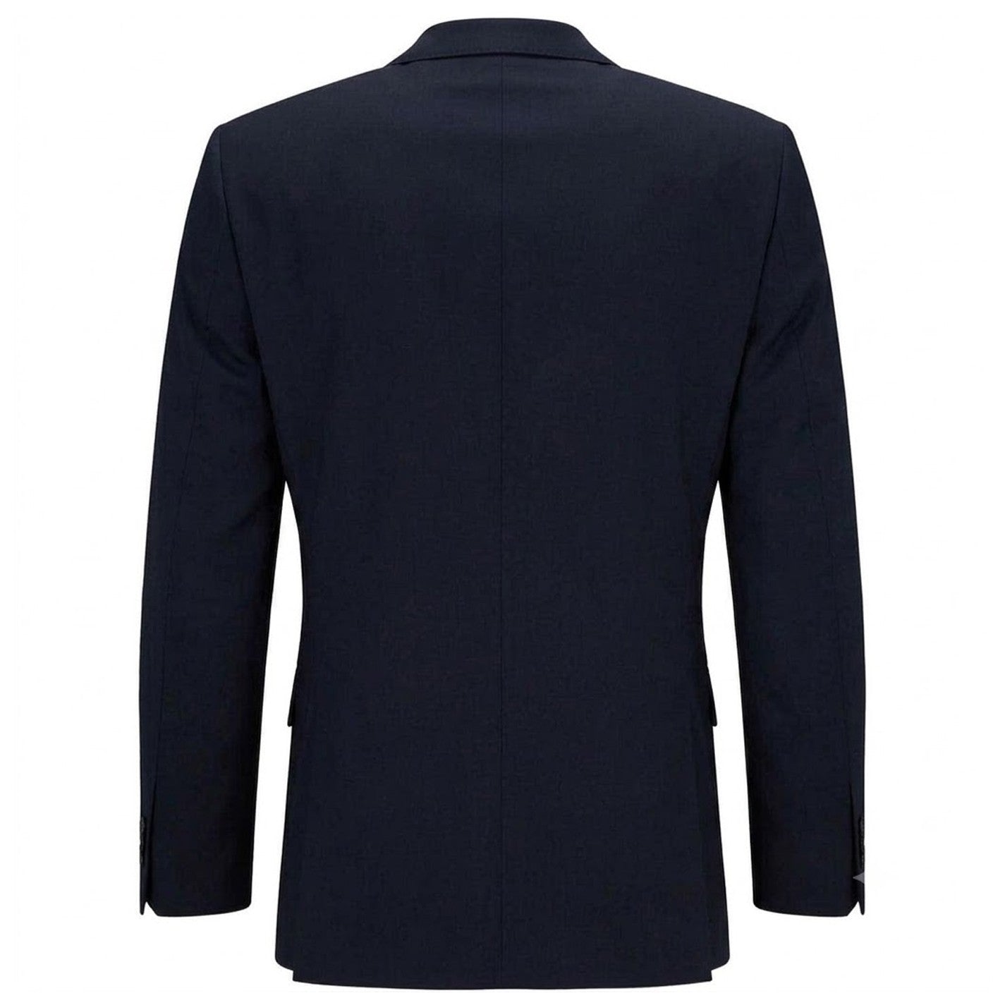 Dark Blue - Back - Boss Mens Jasper Flap Pocket Suit Jacket