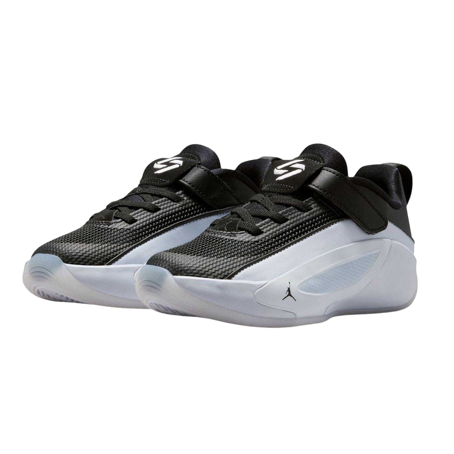 Black-White - Lifestyle - Nike Childrens-Kids Luka 5 Basketball Shoes
