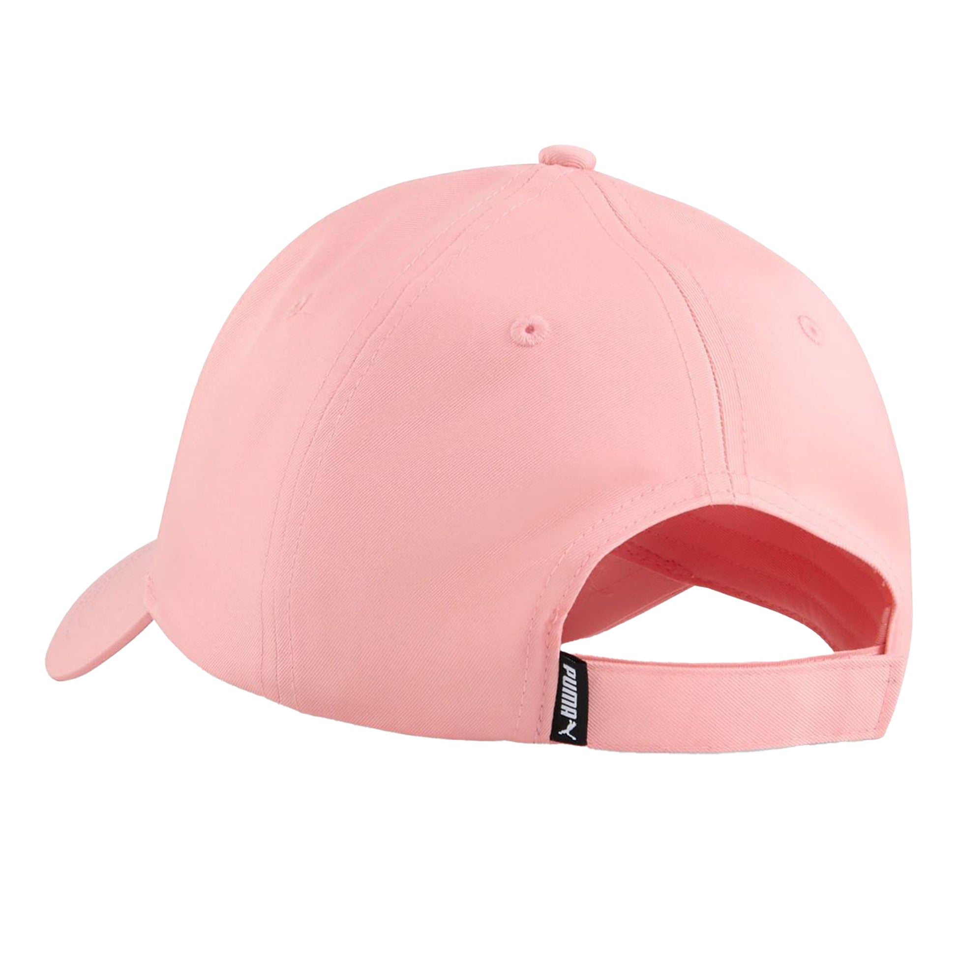 Pink - Back - Puma Essential Metal Logo Baseball Cap