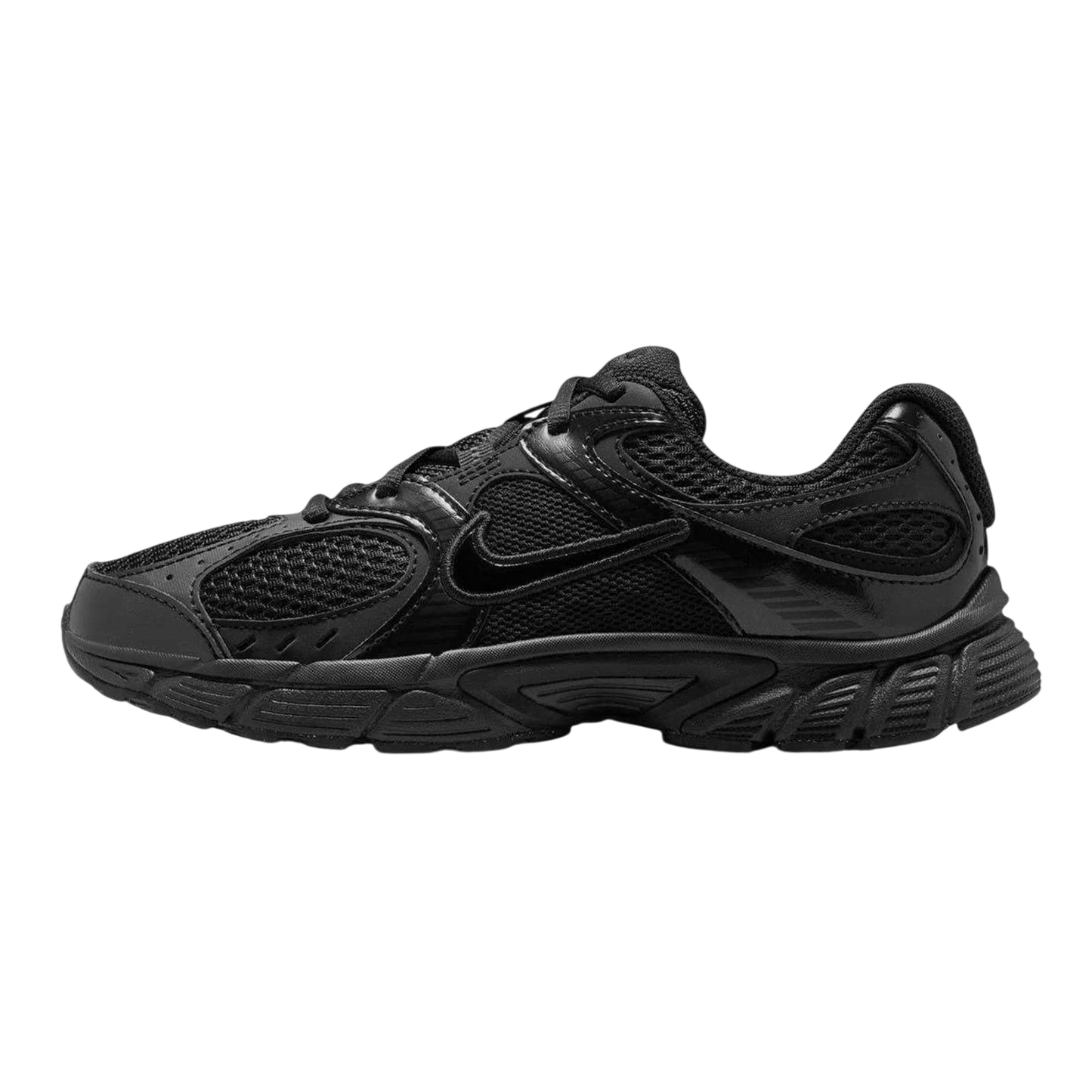 Triple Black - Back - Nike Childrens-Kids V5 RNR Running Trainers