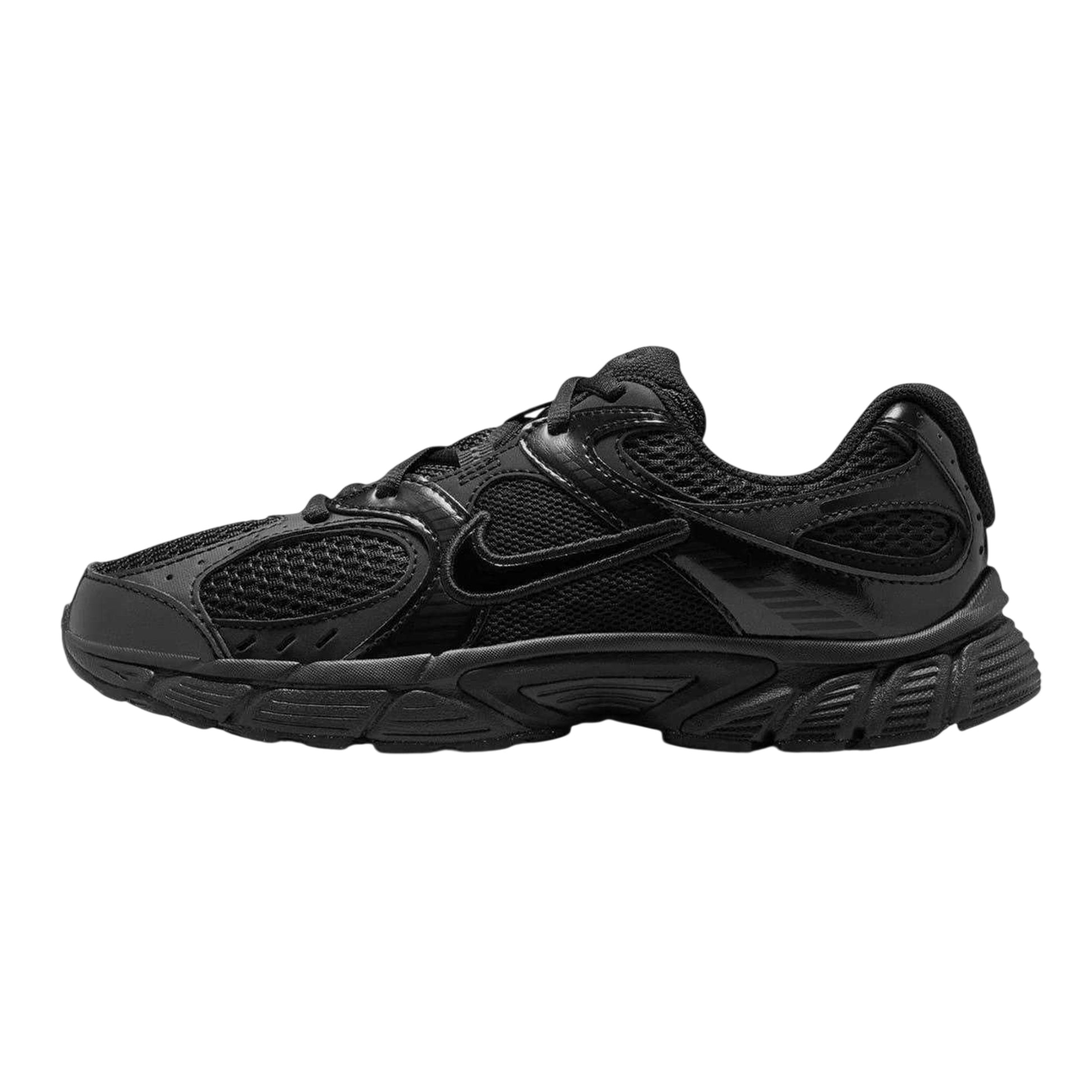 Triple Black - Back - Nike Childrens-Kids V5 RNR Running Trainers