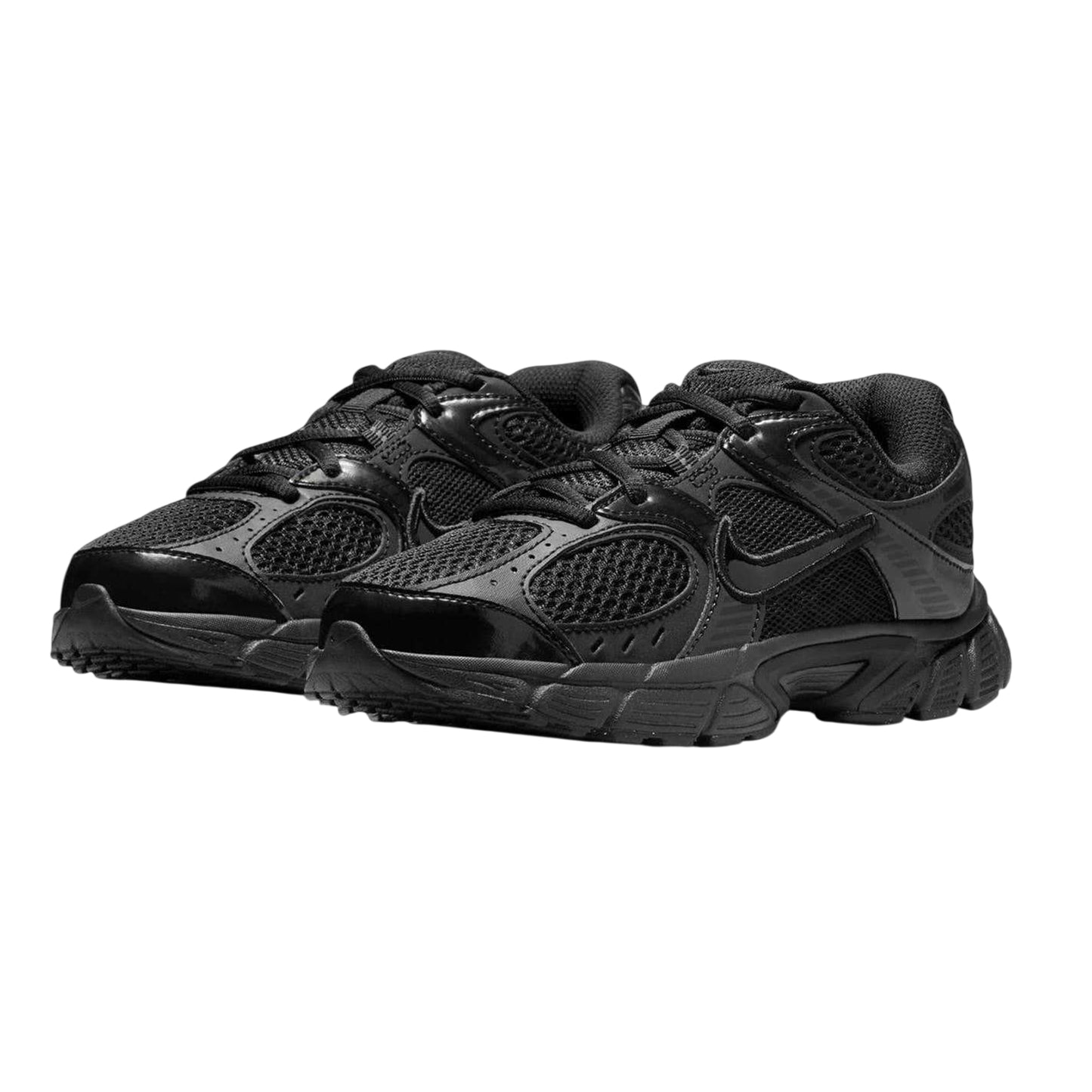 Triple Black - Side - Nike Childrens-Kids V5 RNR Running Trainers