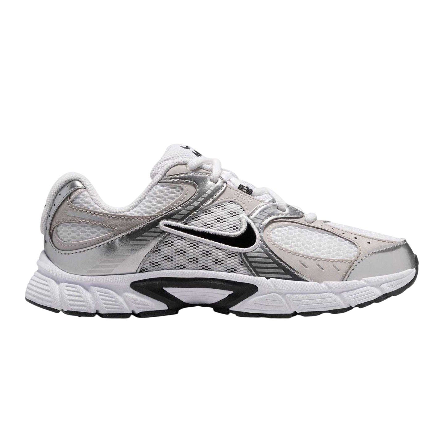 White-Metallic - Front - Nike Childrens-Kids V5 RNR Running Trainers