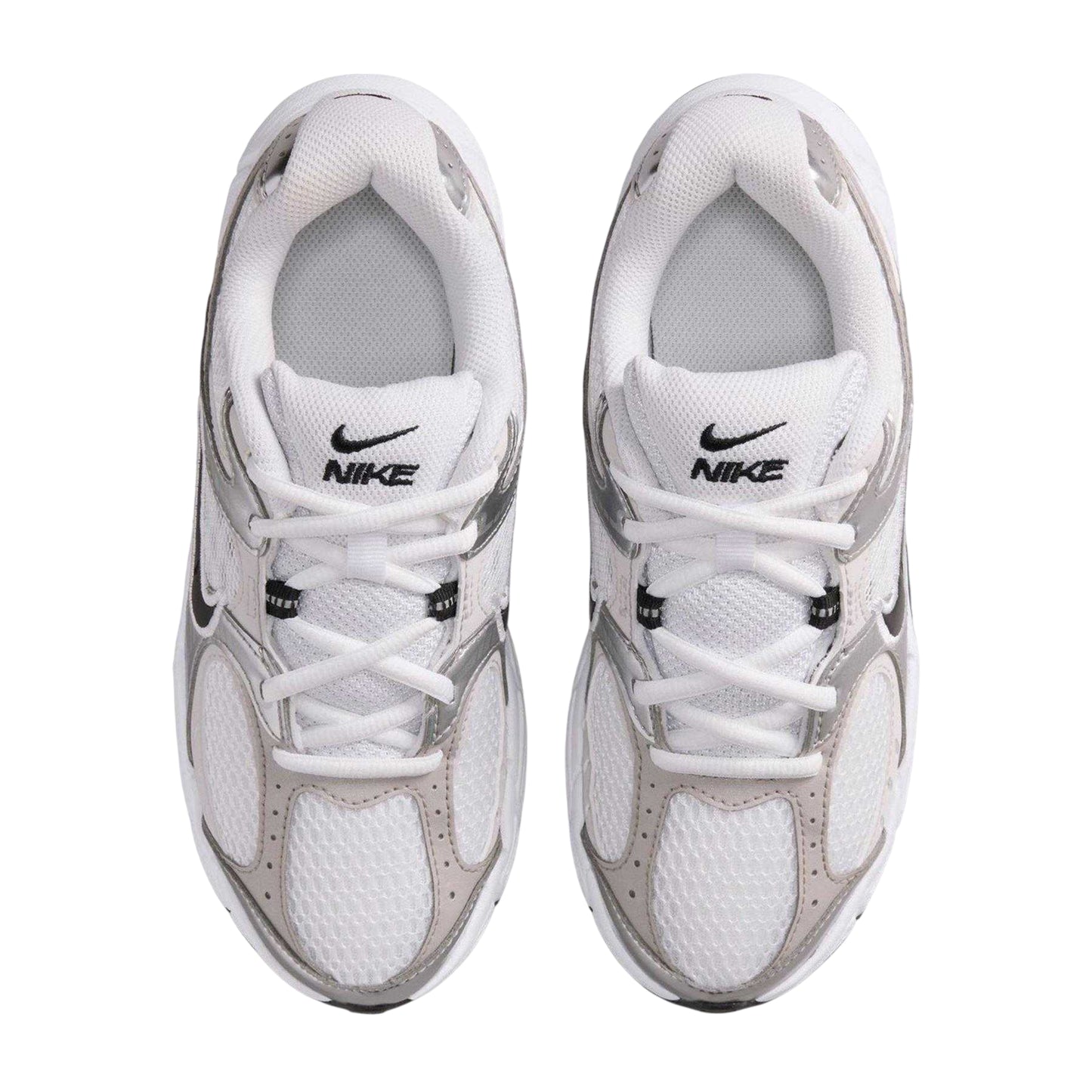 White-Metallic - Side - Nike Childrens-Kids V5 RNR Running Trainers