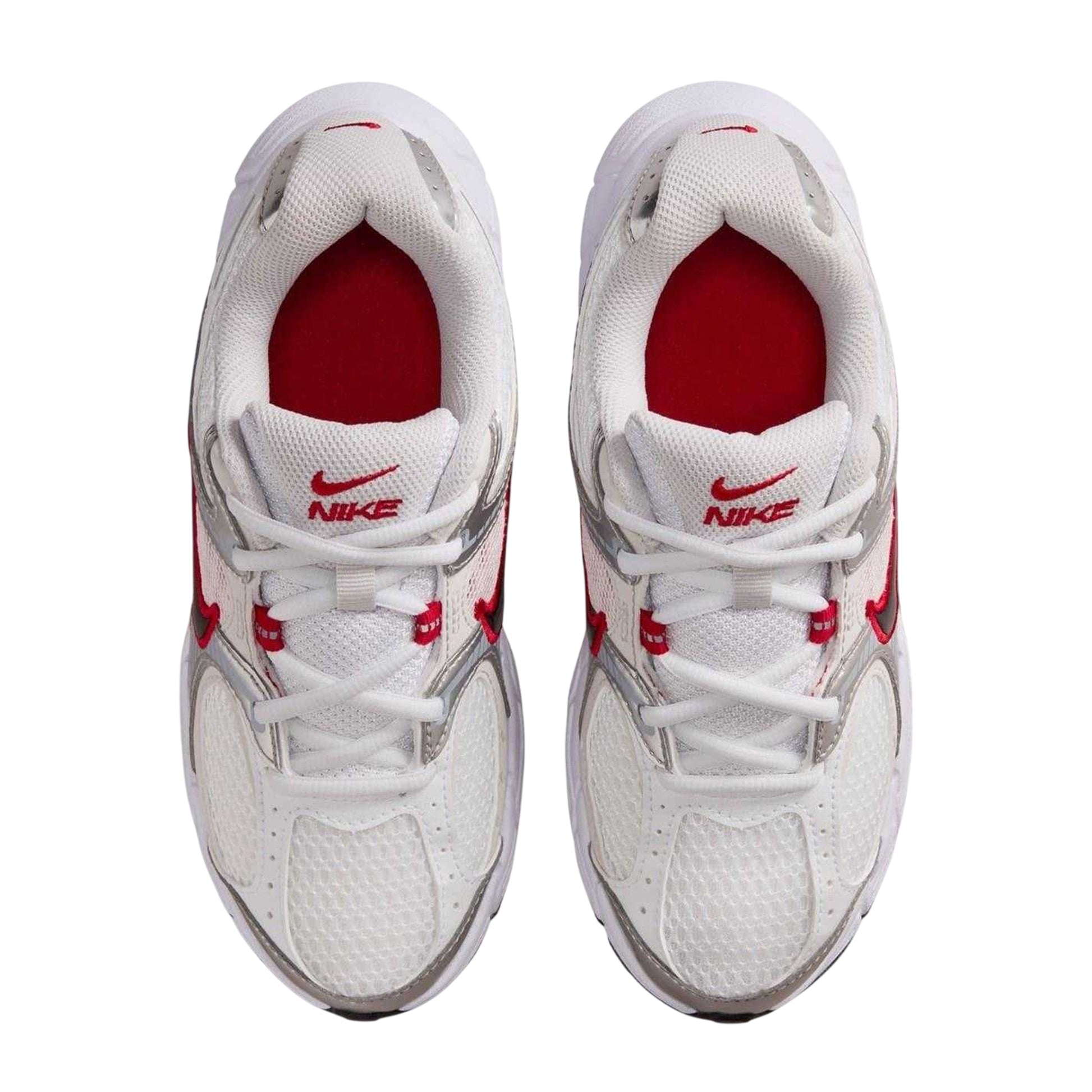 White-Red - Side - Nike Childrens-Kids V5 RNR Running Trainers