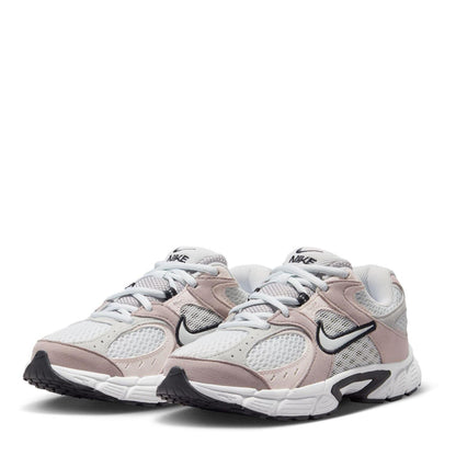 White-Grey-Pink - Side - Nike Childrens-Kids V5 RNR Running Trainers