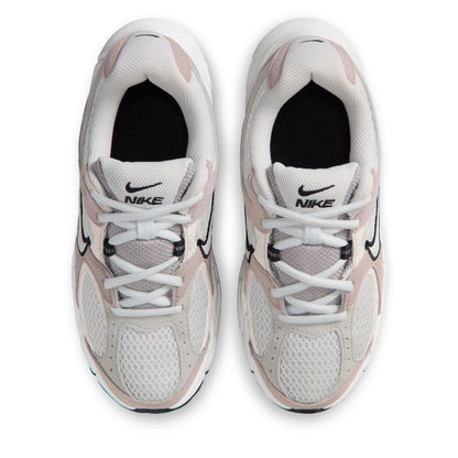 White-Grey-Pink - Pack Shot - Nike Childrens-Kids V5 RNR Running Trainers