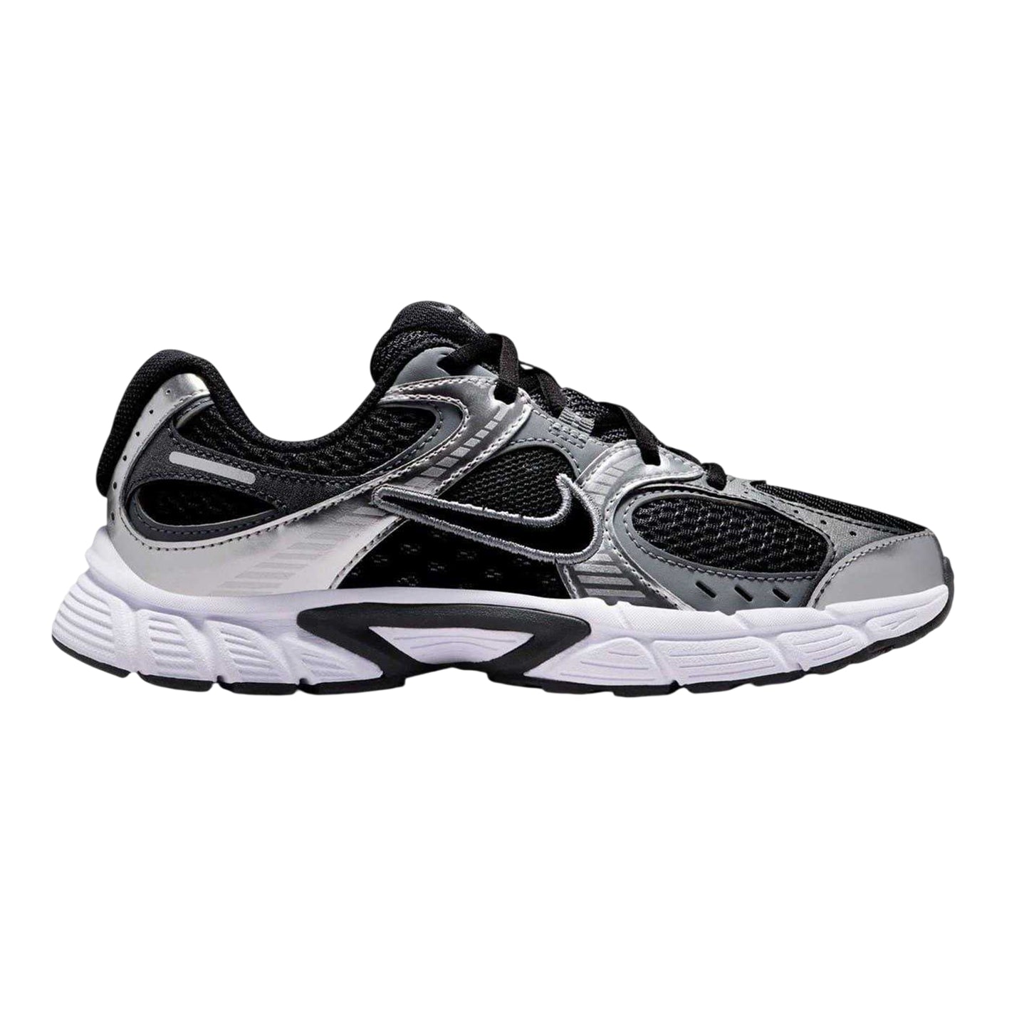 Black-Grey - Front - Nike Childrens-Kids V5 RNR Running Trainers