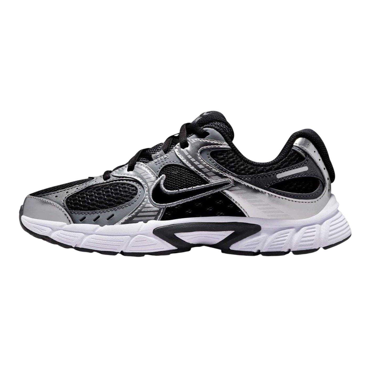 Black-Grey - Back - Nike Childrens-Kids V5 RNR Running Trainers