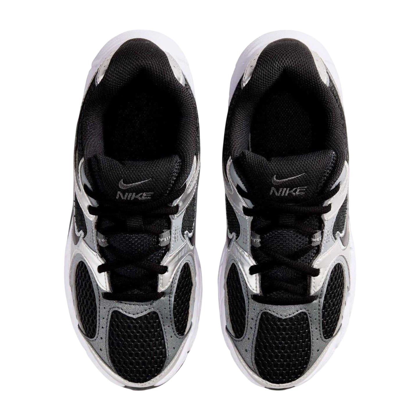 Black-Grey - Side - Nike Childrens-Kids V5 RNR Running Trainers