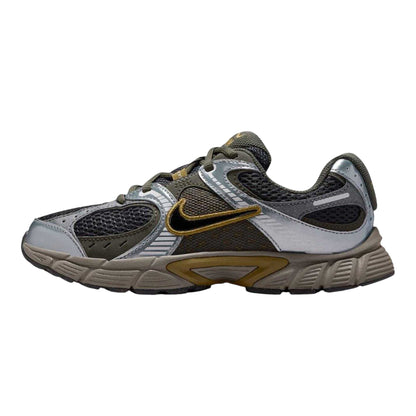 Black-Khaki - Back - Nike Childrens-Kids V5 RNR Running Trainers