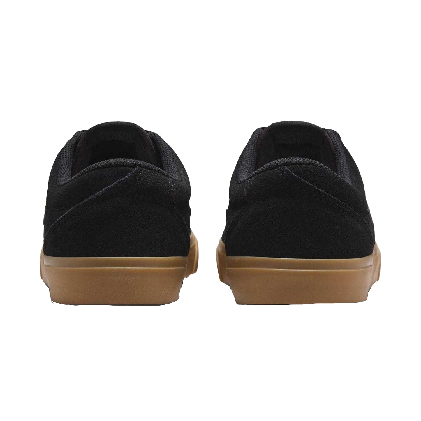Black - Back - Nike Womens-Ladies Charge Lace Up Skate Shoes