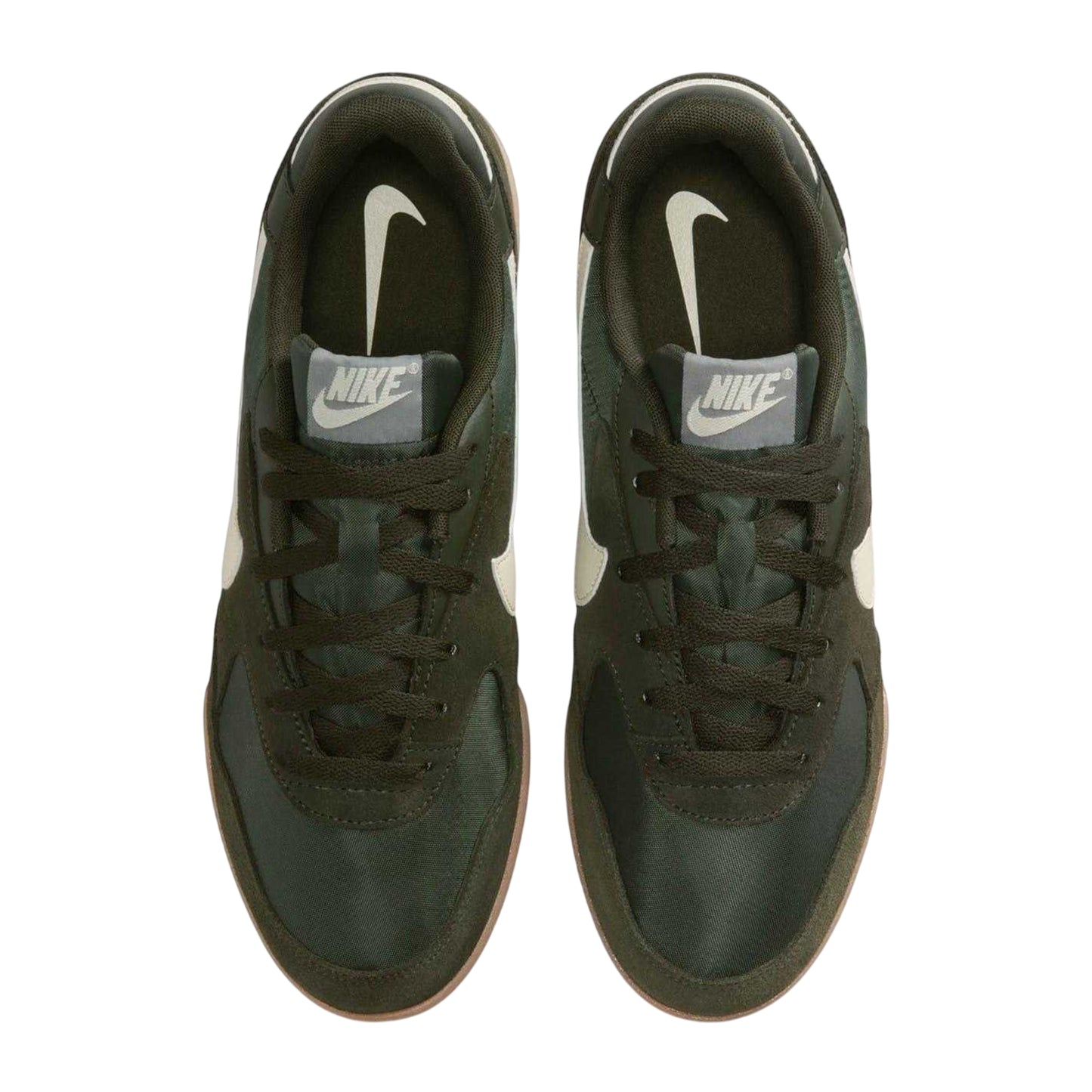 Sequoia Red-Gum - Side - Nike Mens Terra Manta Leather Trainers
