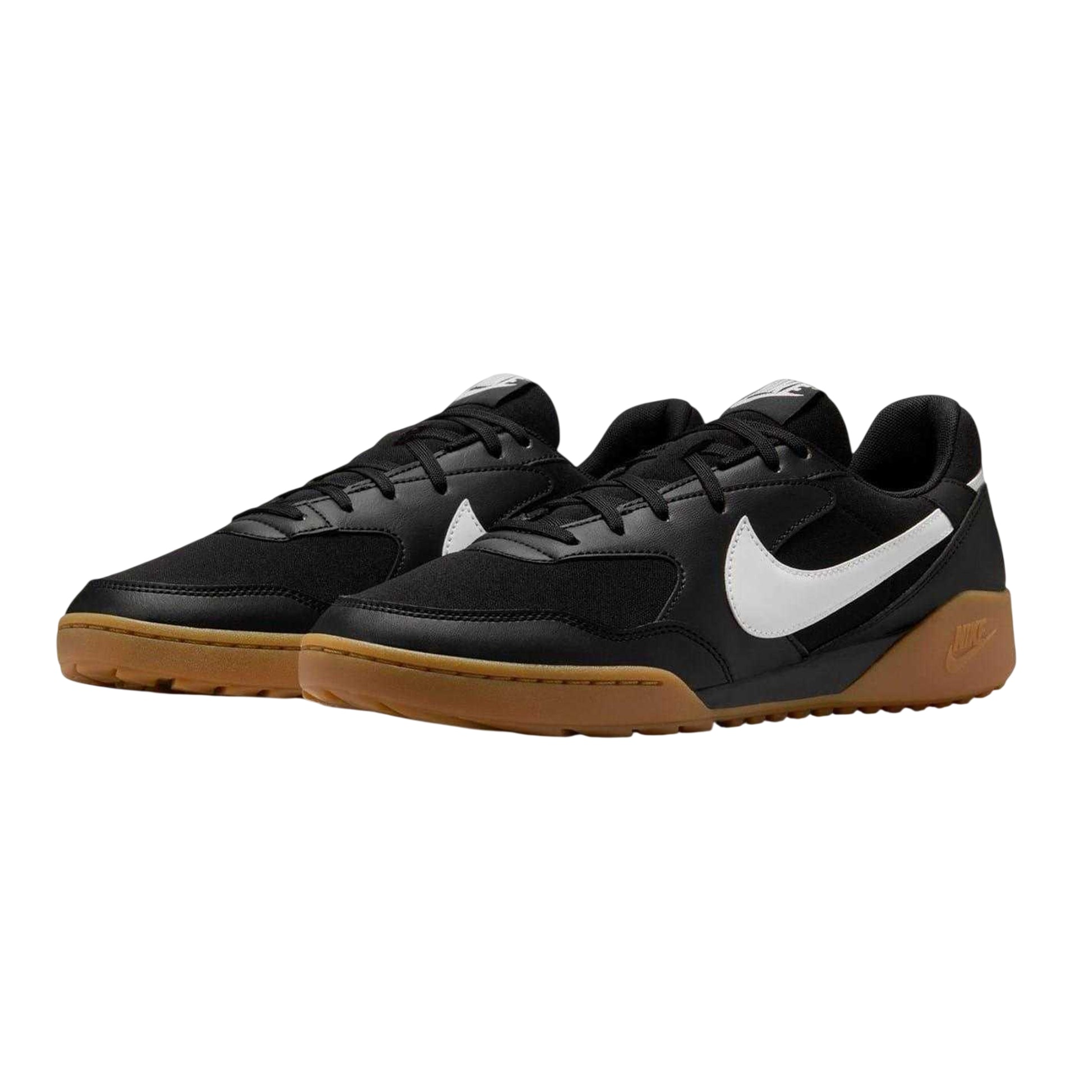 Black-White - Lifestyle - Nike Mens Terra Manta Leather Trainers