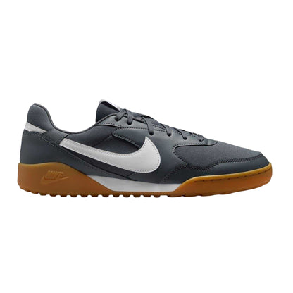 Grey-White-Gum - Front - Nike Mens Terra Manta Leather Trainers