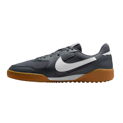 Grey-White-Gum - Back - Nike Mens Terra Manta Leather Trainers