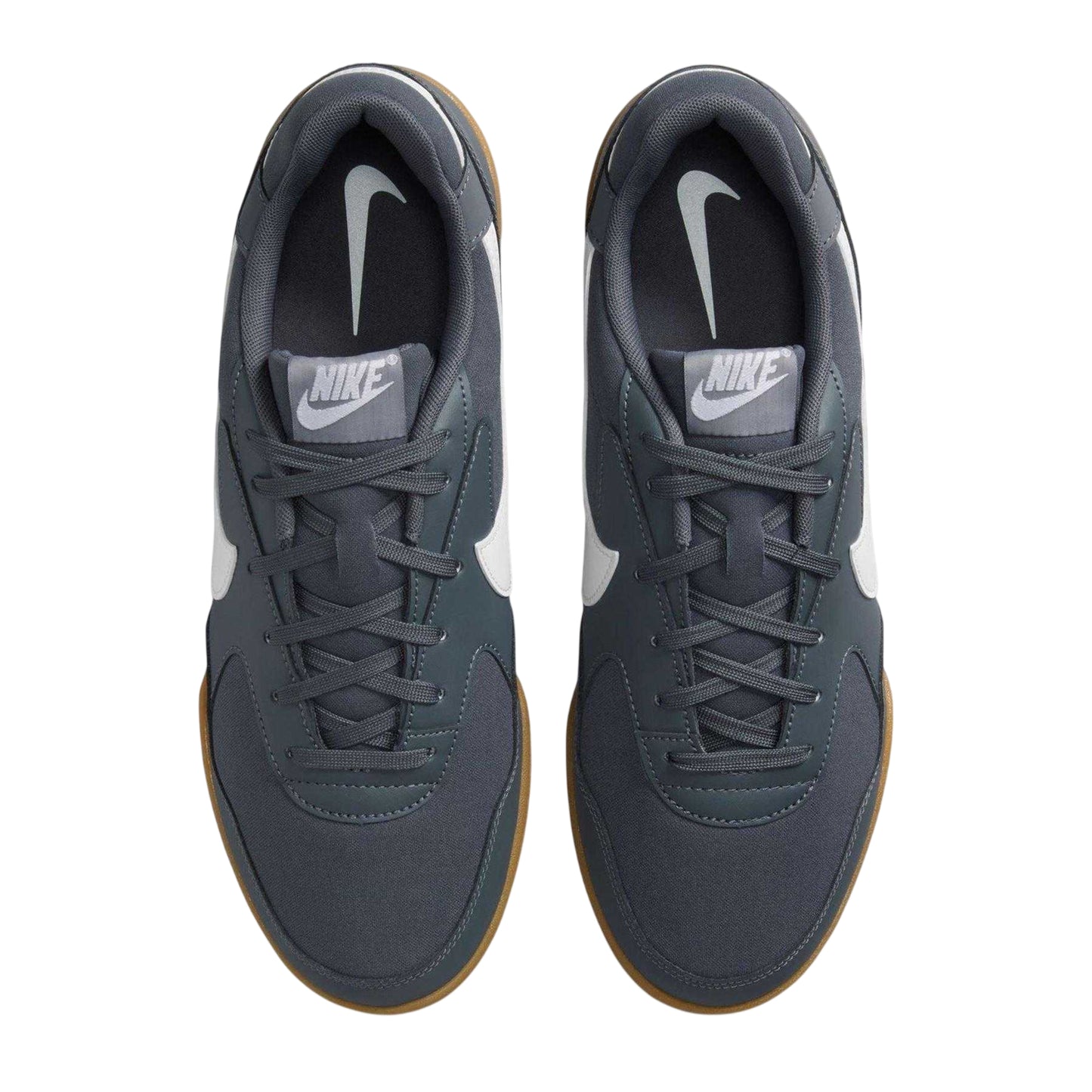 Grey-White-Gum - Side - Nike Mens Terra Manta Leather Trainers