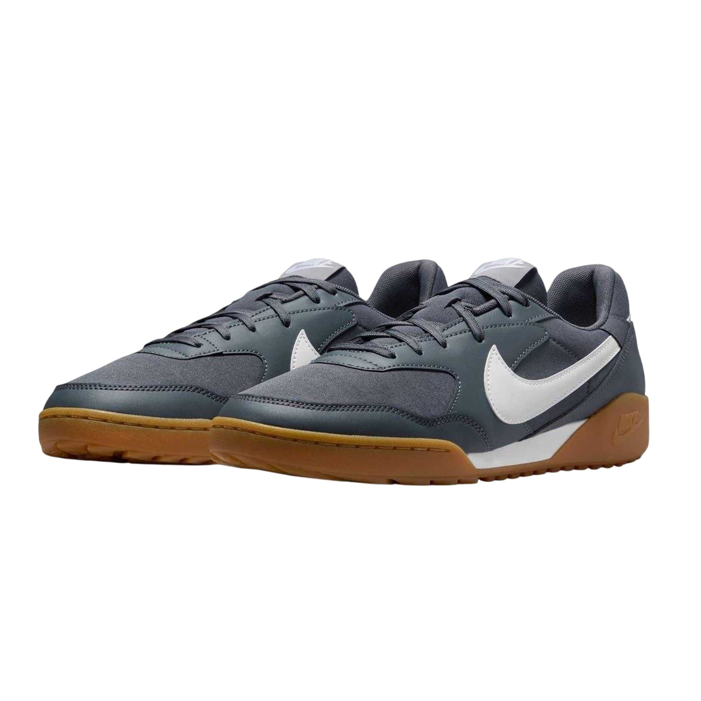 Grey-White-Gum - Lifestyle - Nike Mens Terra Manta Leather Trainers