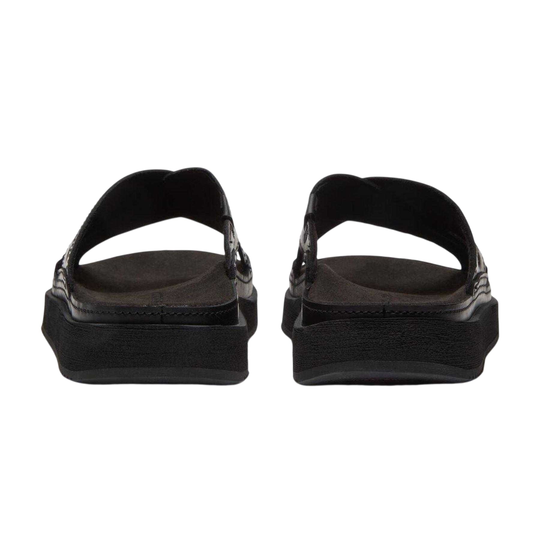 Black - Back - Timberland Mens Casco Cove X Flat Sandals