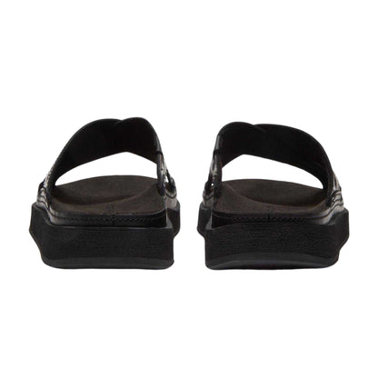 Black - Back - Timberland Mens Casco Cove X Flat Sandals