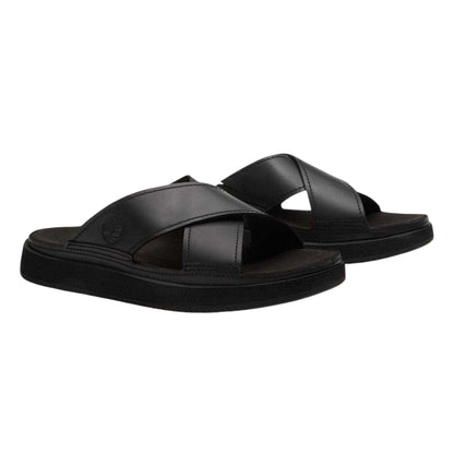 Black - Lifestyle - Timberland Mens Casco Cove X Flat Sandals