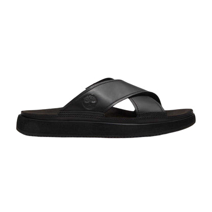 Black - Front - Timberland Mens Casco Cove X Flat Sandals