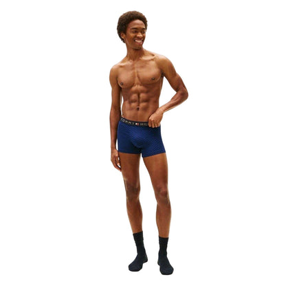 Navy - Lifestyle - Tommy Hilfiger Mens Checkerboard Boxer Briefs Set