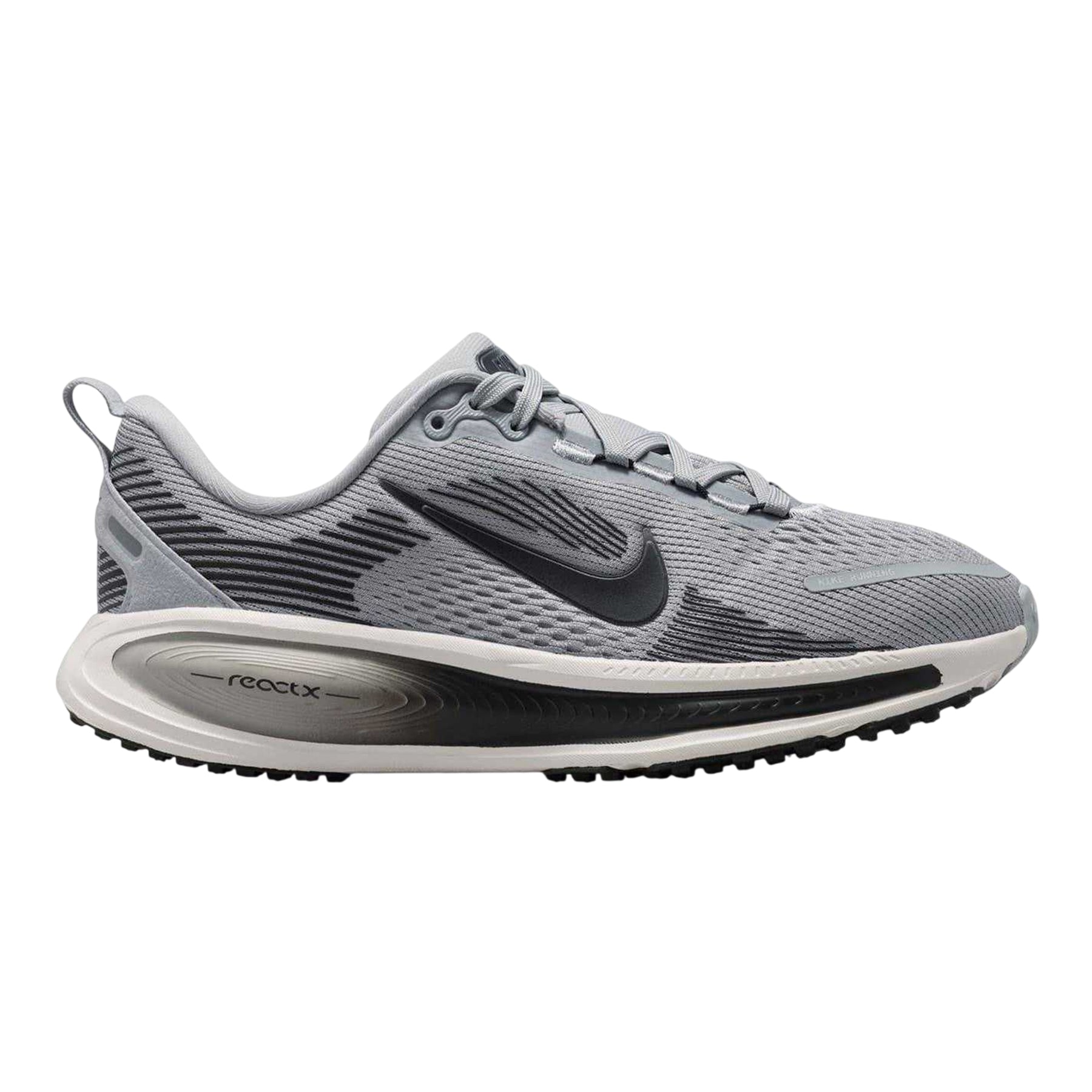 Wolf Grey - Front - Nike Childrens-Kids Vomero 18 Trainers