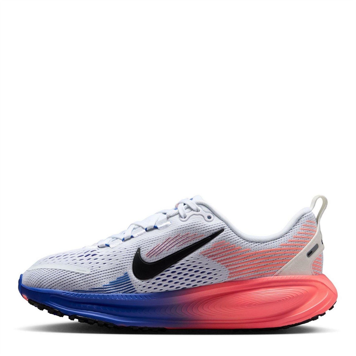 Royal Blue-Pink - Back - Nike Childrens-Kids Vomero 18 Trainers