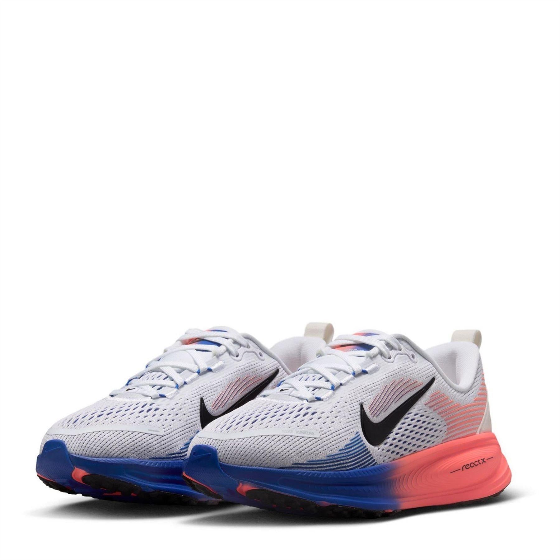 Royal Blue-Pink - Lifestyle - Nike Childrens-Kids Vomero 18 Trainers