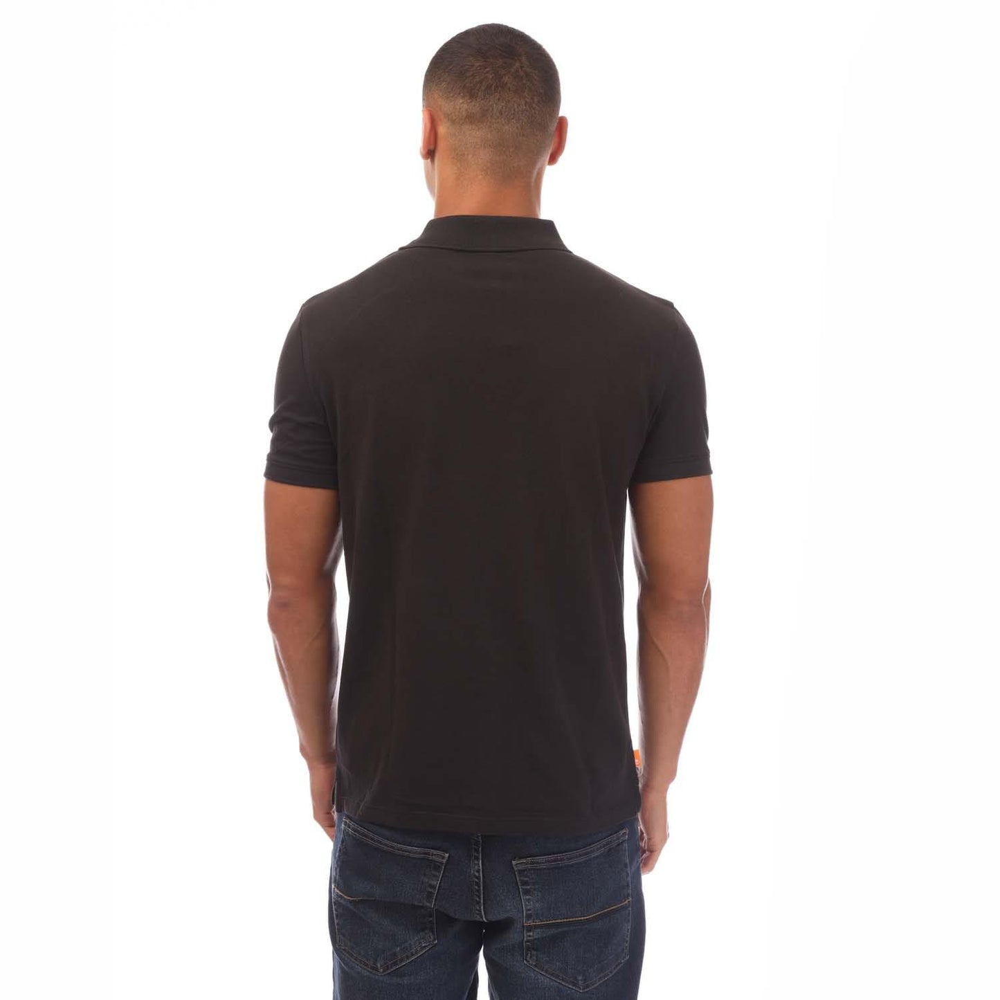 Black - Back - Timberland Mens Merrymee River Polo Shirt