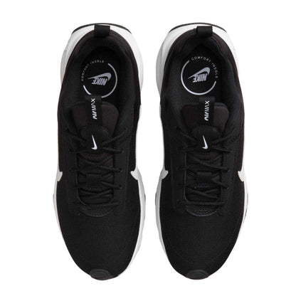 Black-White - Side - Nike Womens-Ladies Air Max Flat Trainers
