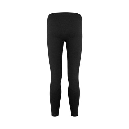 Black - Back - USA Pro Childrens-Kids Seamless Tight Leggings