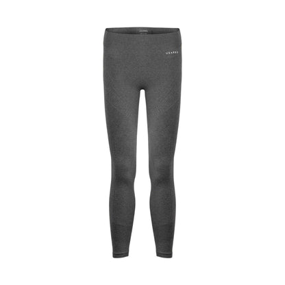 Charcoal - Front - USA Pro Childrens-Kids Seamless Tight Leggings