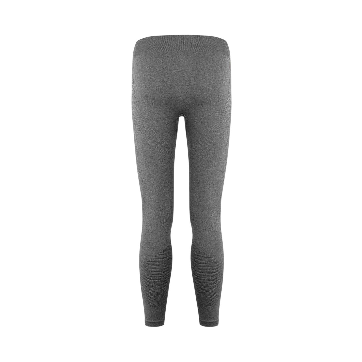 Charcoal - Back - USA Pro Childrens-Kids Seamless Tight Leggings