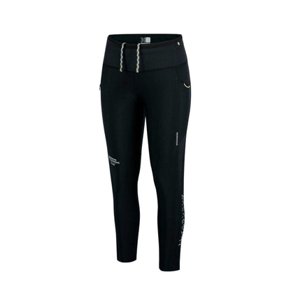 Black - Pack Shot - Karrimor Womens-Ladies Trail Zip Pocket Fitted Leggings