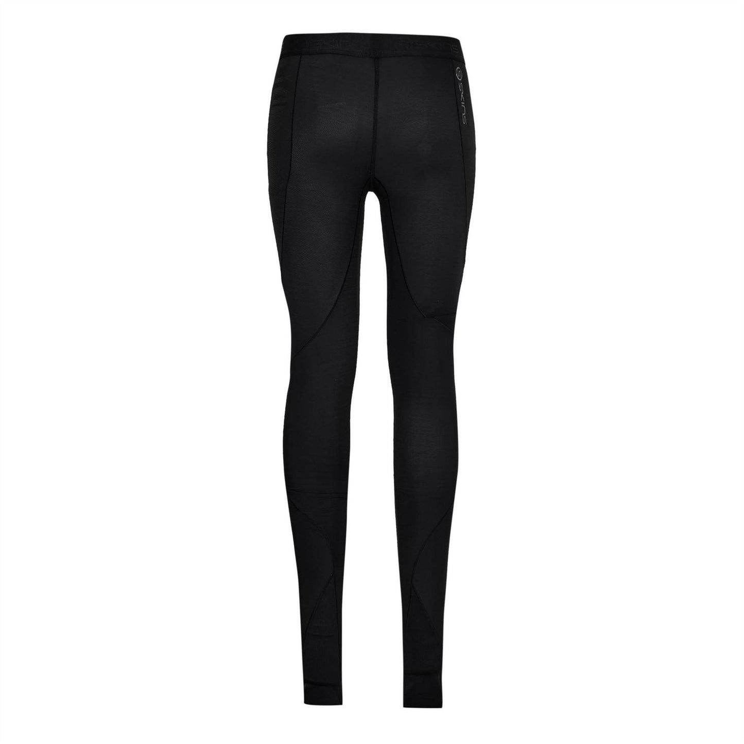 Black - Back - Skins Womens-Ladies Ry400 Long Leggings