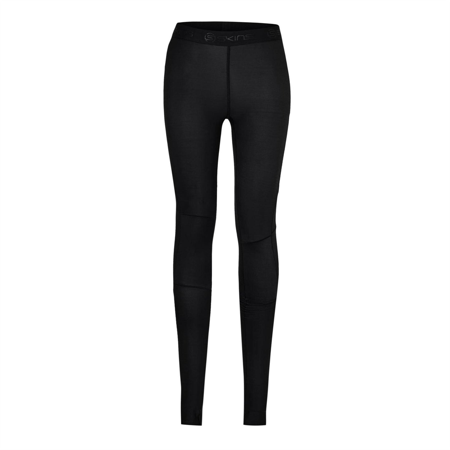 Black - Front - Skins Womens-Ladies Ry400 Long Leggings