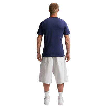 Navy - Back - Nike Mens Oval Logo T-Shirt