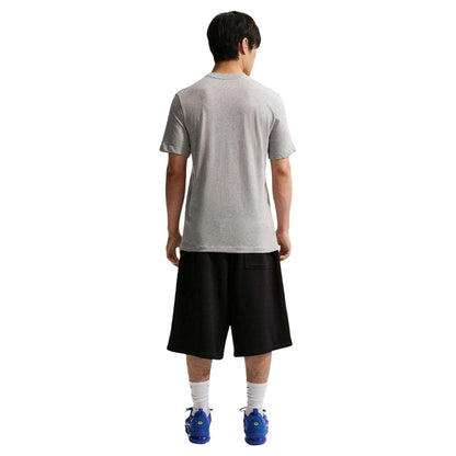 Grey - Back - Nike Mens Oval Logo T-Shirt