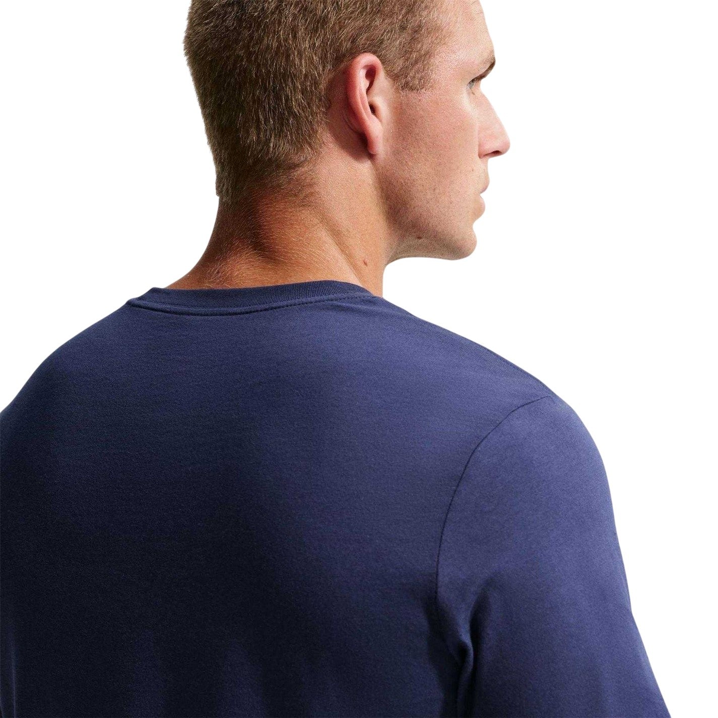 Navy - Lifestyle - Nike Mens Oval Logo T-Shirt