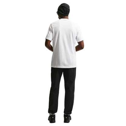 White - Back - Nike Mens Oval Logo T-Shirt