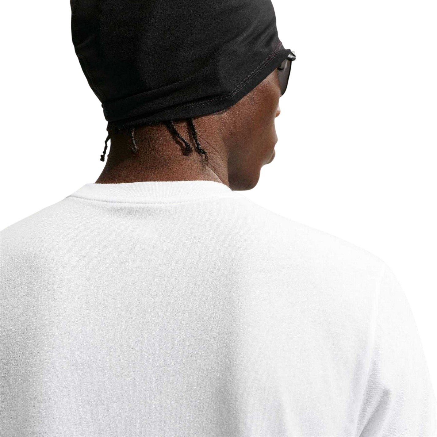 White - Side - Nike Mens Oval Logo T-Shirt