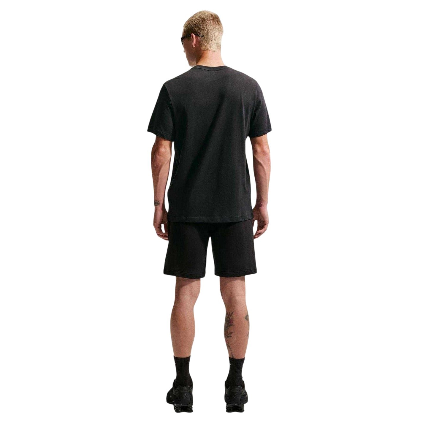 Black - Back - Nike Mens Oval Logo T-Shirt