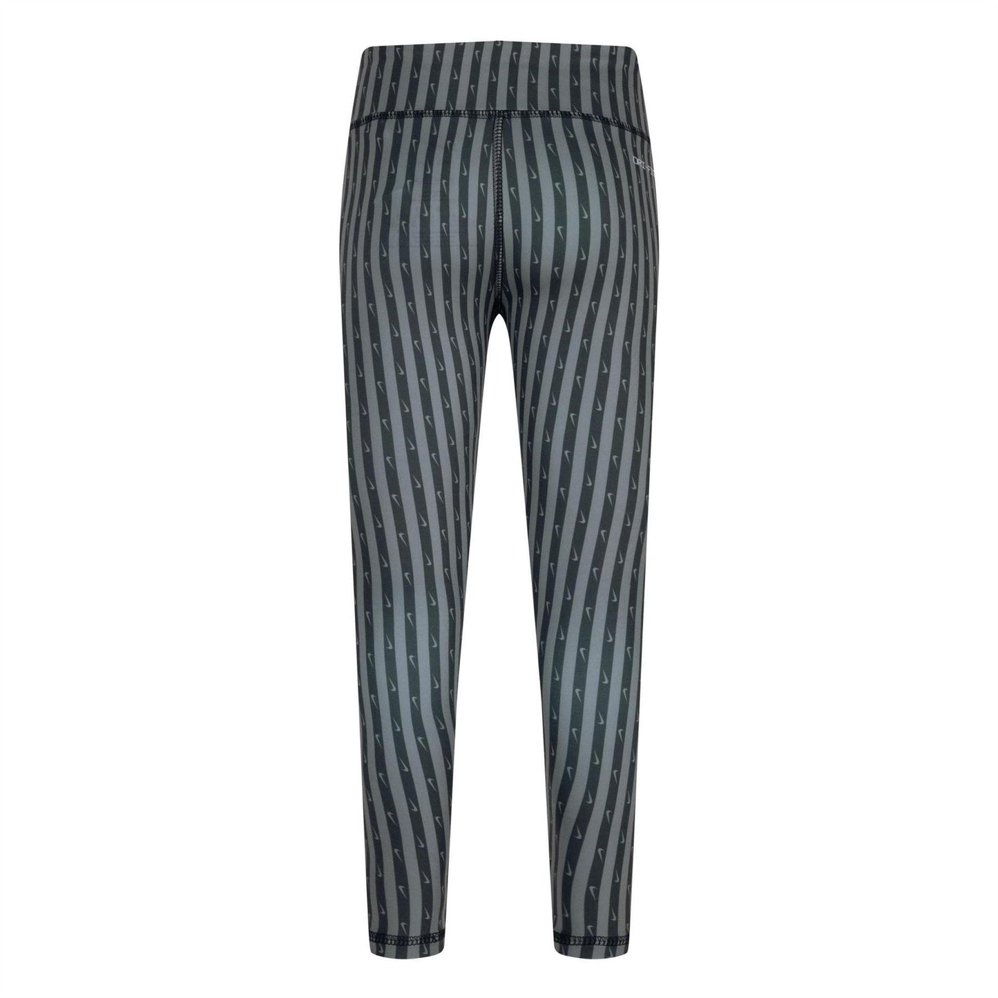 Black - Back - Nike Girls Stripe Leggings