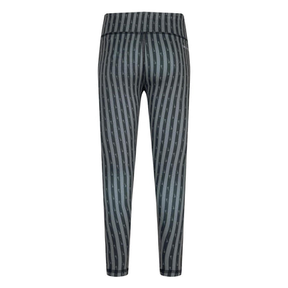 Black - Back - Nike Girls Stripe Leggings