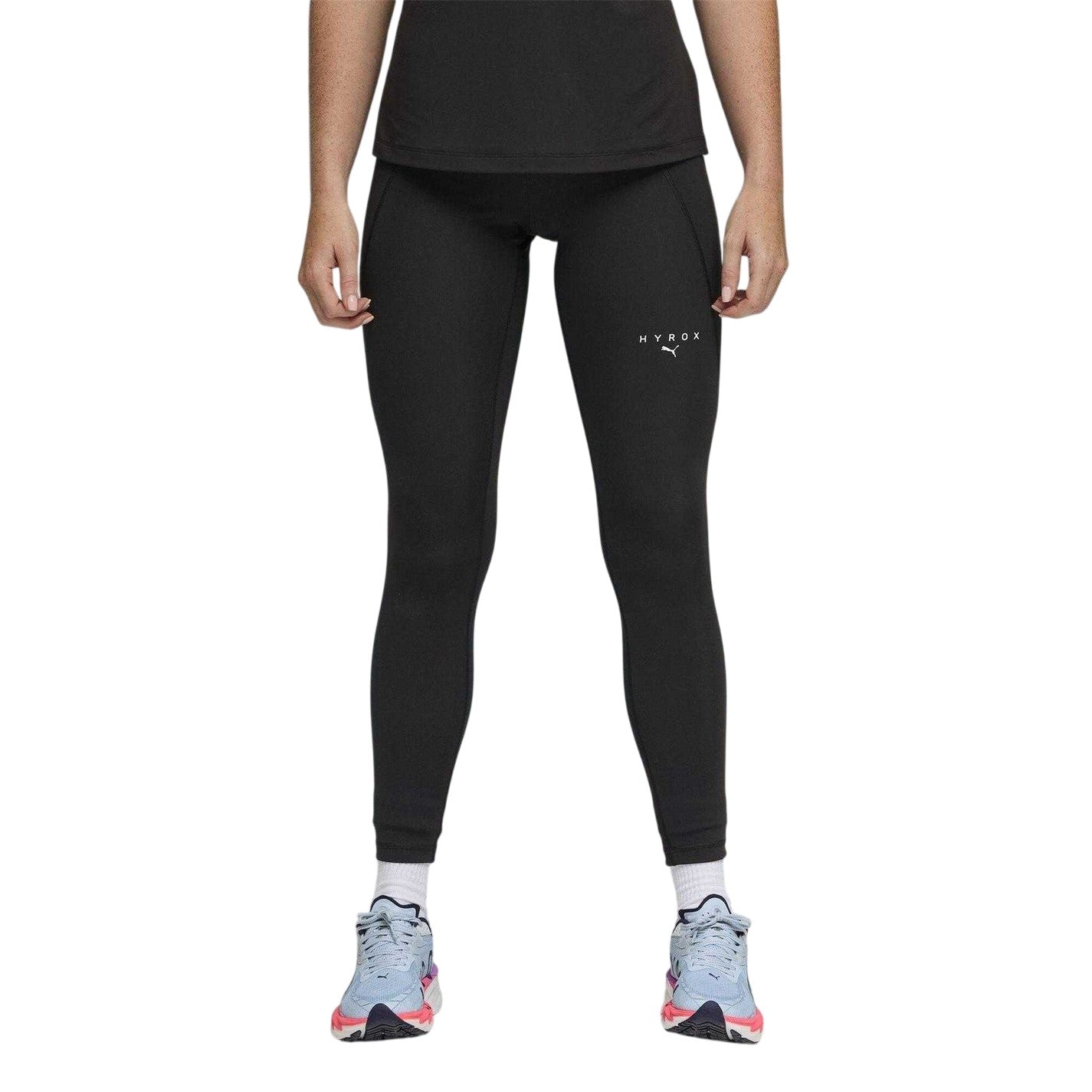 Black - Lifestyle - Puma Womens-Ladies Hyrox Essentials Tights