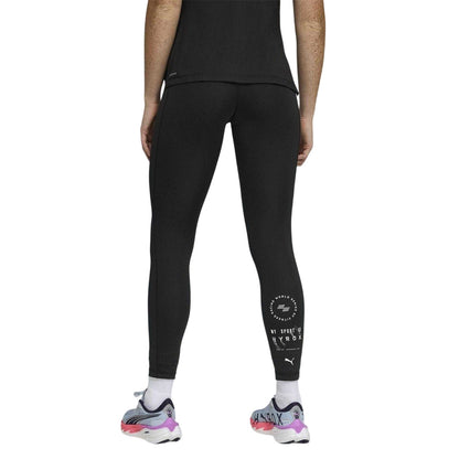 Black - Pack Shot - Puma Womens-Ladies Hyrox Essentials Tights