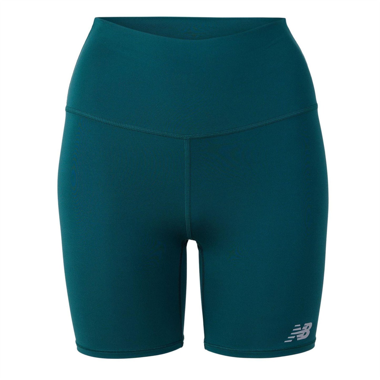 Green - Front - New Balance Womens-Ladies Performance Fitted Shorts